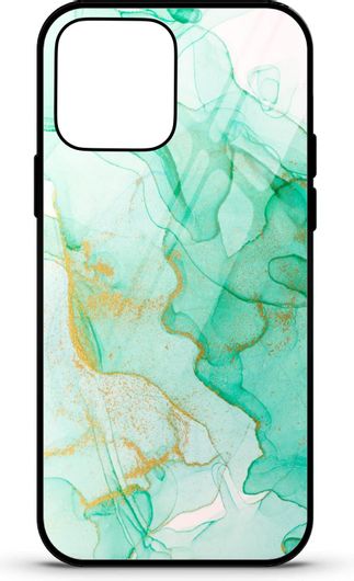 Θήκη Κινητού Caselab 3689 Back Cover Σιλικόνης για Xiaomi Redmi 10C Marble Green Shades Gold