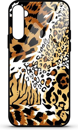 Θήκη Κινητού Caselab 3697 Back Cover Σιλικόνης για Samsung Galaxy Note 10 Animal Print White Brown