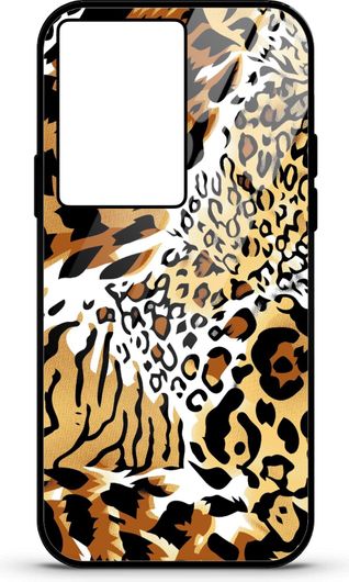 Θήκη Κινητού Caselab 3697 Back Cover Σιλικόνης για Samsung Galaxy Note 20 Ultra Animal Print White Brown