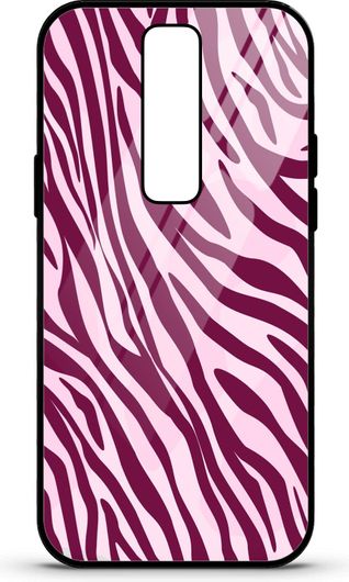 Θήκη Κινητού Caselab 3698 Back Cover Σιλικόνης για Huawei Mate 20 Lite Animal Print Zebra Pink