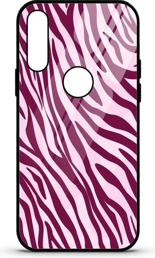 Θήκη Κινητού Caselab 3698 Back Cover Σιλικόνης για Samsung Galaxy M20 Animal Print Zebra Pink