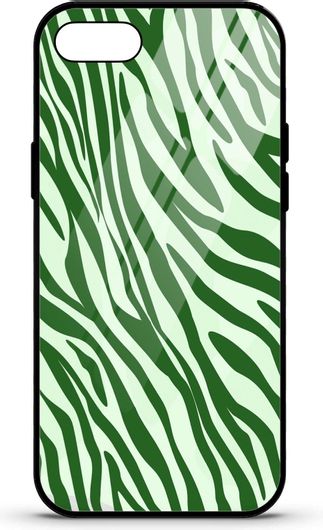 Θήκη Κινητού Caselab 3700 Back Cover Σιλικόνης για Apple iPhone 7/iPhone 8/iPhone SE 2020 Animal Print Zebra Green