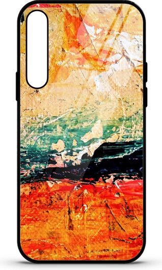 Θήκη Κινητού Caselab 4388 Back Cover Σιλικόνης για Samsung Galaxy A30S Canvas Orange Green Beige
