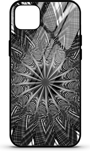 Θήκη Κινητού Caselab 4392 Back Cover Σιλικόνης για Apple iPhone 11 Pro Shapes Pattern Grey