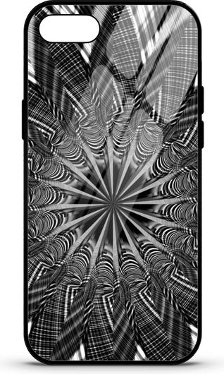 Θήκη Κινητού Caselab 4392 Back Cover Σιλικόνης για Huawei Y5 2018 Shapes Pattern Grey