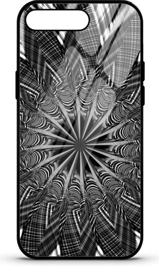 Θήκη Κινητού Caselab 4392 Back Cover Σιλικόνης για Huawei Y6 2018 Shapes Pattern Grey