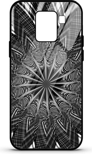 Θήκη Κινητού Caselab 4392 Back Cover Σιλικόνης για Samsung Galaxy A8 2018 Shapes Pattern Grey