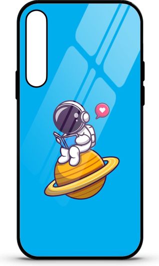 Θήκη Κινητού Caselab 4577 Back Cover Σιλικόνης για Samsung Galaxy A70/Galaxy A70S Astronaut On Planet Blue