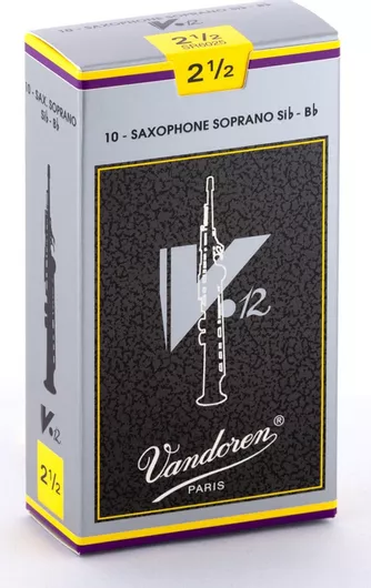 Καλάμια Σοπράνο Σαξοφώνου Vandoren V12 No.2 1/2 1τμχ