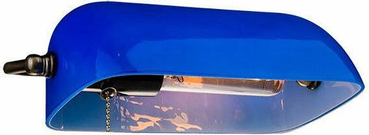 Ανταλλακτικό Γυαλί Γραφείου V-TAC Vintage 3940 E27 Μπλε