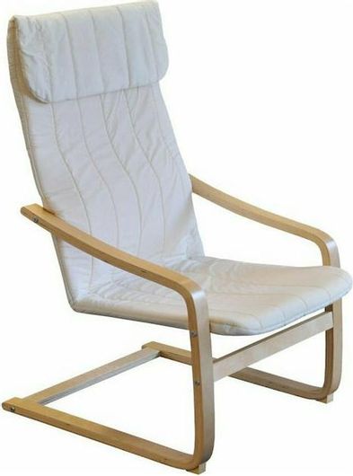 Πολυθρόνα Roy 59x71x99cm Λευκό