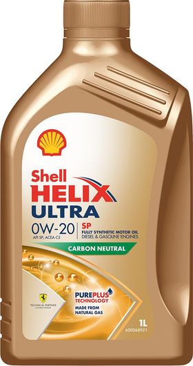 Λάδι Αυτοκινήτου Shell Oil Helix Ultra Sp 0W-20 1lt