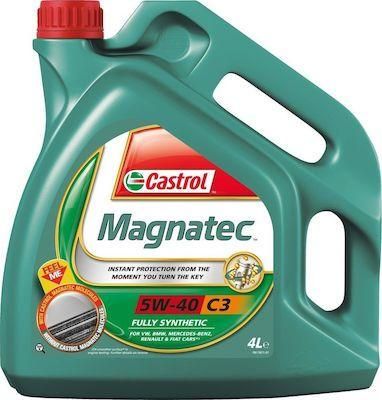 Λάδι Αυτοκινήτου Castrol Oil Magnatec 5W-40 C3 4lt