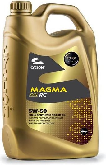 Λάδι Αυτοκινήτου Cyclon Oil Magma Syn Rc 5W-50 5lt