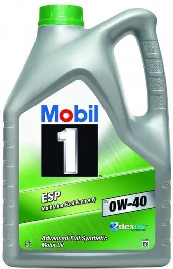 Λάδι Αυτοκινήτου Mobil 1 Esp X3 0W-40 5lt