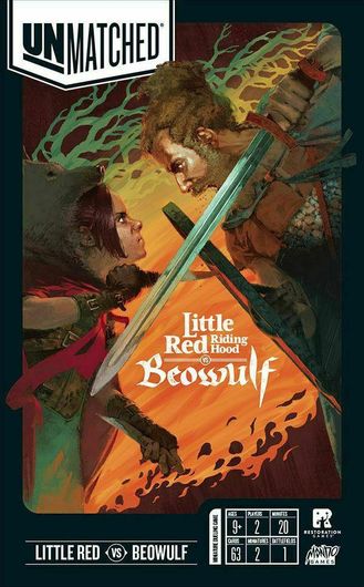 Επιτραπέζιο Παιχνίδι Mondo Games Unmatched Little Red Riding Hood vs. Beowulf IEL51871 για 2 Παίκτες 9+ Ετών