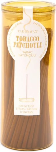 Αρωματικά Incense Sticks Paddywax Tobacco Patchouli 100τμχ