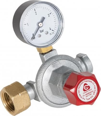 Ρυθμστής Υψηλής Πίεσης 6-12 Kg/h με Μανόμετρο