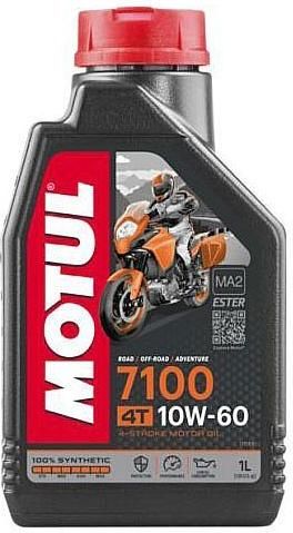 Λάδι Μοτοσυκλέτας Motul 7100 4T Ma2 10W-60 1lt