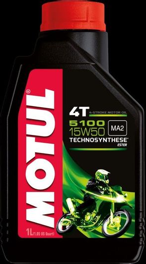 Λάδι Μοτοσυκλέτας Motul 5100 4T 15W-50 1lt