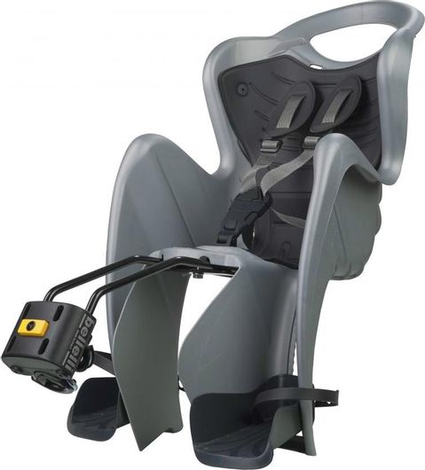 Πίσω Κάθισμα Ποδηλάτου Bellelli Mr. Fox Frame Must Luxe - Ασημί