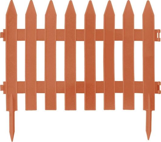 Κάγκελα Περίφραξης Prosperplast Garden Classic Πλαστικά 52cmx3.6m 6τμχ Λευκό