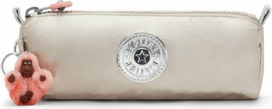 Σχολική Κασετίνα Βαρελάκι Kipling Freedom Soft Met Glow Υφασμάτινη με 1 Θήκη