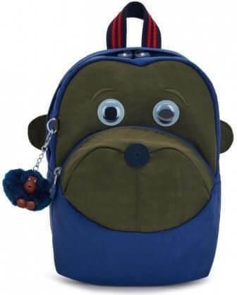 Σχολική Τσάντα Δημοτικού Πλάτης Kipling Faster Seaweed Πολύχρωμη