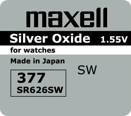 Maxell 377 Μπαταρία Silver Oxide Ρολογιών LR66 1.55V 1τμχ