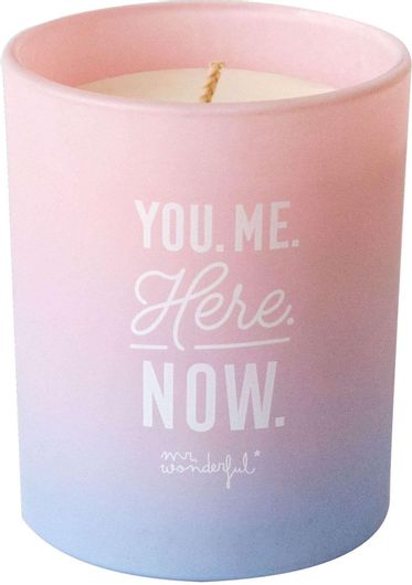 Αρωματικό Κερί Mr. Wonderful You. Me. Here. Now.