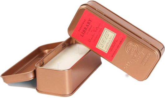 Αρωματικό Κερί Σόγιας Paddywax Library Charles Dickens Ταξιδίου 71g Λευκό