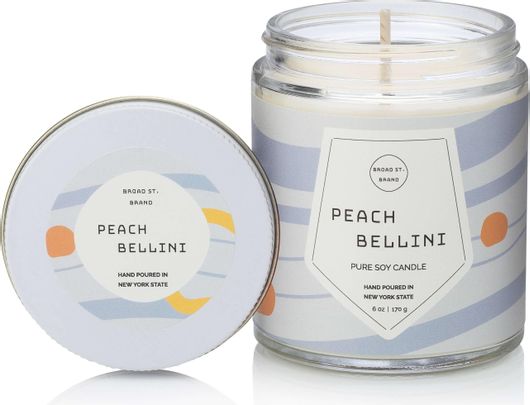 Αρωματικό Κερί Kobo Pastiche Peach Bellini 170g Λευκό