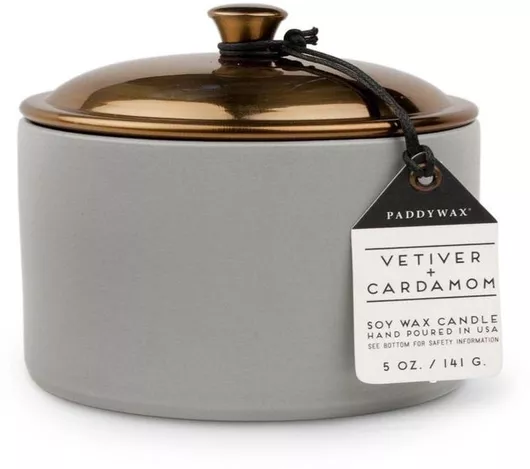 Αρωματικό Κερί Σόγιας Paddywax Hygge Vetiver Cardamom 141g
