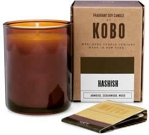 Αρωματικό Κερί Σόγιας Kobo Woodblock Mini Hashish