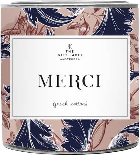 Αρωματικό Κερί Σόγιας The Gift Label Merci Cotton 310g