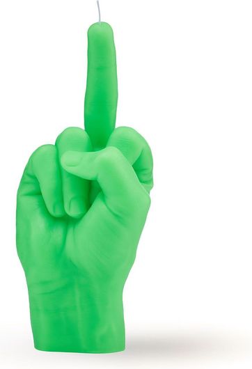 Χειροποίητο Κερί Candlehand Χειρονομίας F*ck you 380g Λαχανί