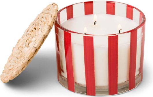 Αρωματικό Κερί Σόγιας Paddywax Al Fresco Rosewood Vanilla 340g Λευκό