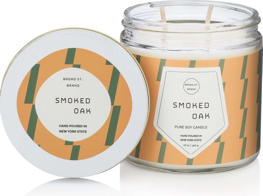 Αρωματικό Κερί Kobo Pastiche Smoked Oak 450g Λευκό