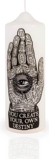 Κερί Coreterno Palmistry Visionary Κυλινδρικό 680g Λευκό