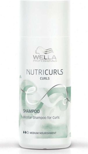 Σαμπουάν Wella Professionals Nutricurls Curl Lightweight Αναδόμησης / Θρέψης για Σγουρά Μαλλιά 50ml