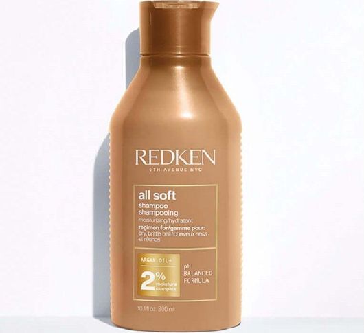 Redken All Soft Σαμπουάν Αναδόμησης/Θρέψης & Ενυδάτωσης για Όλους τους Τύπους Μαλλιών 300ml