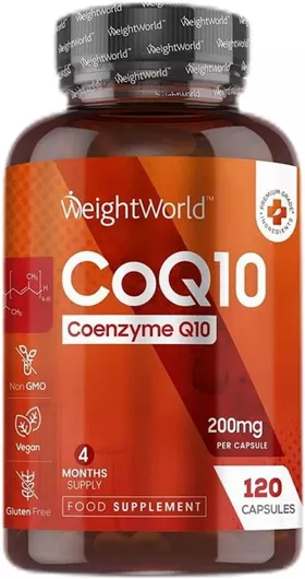 WeightWorld CoQ10 Pure 200mg 120 Κάψουλες