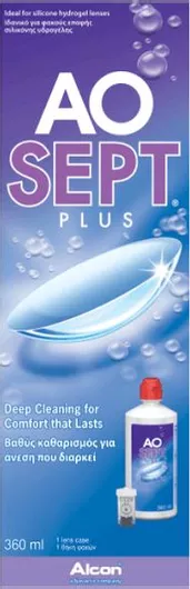 Διάλυμα Alcon Aosept Plus 360ml
