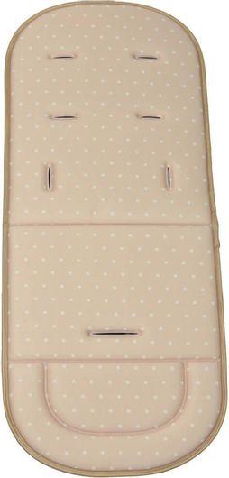 Κάλυμμα Καροτσιού Bebe Stars Polka Dot Μπεζ