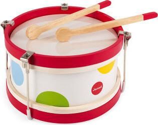 Μουσικό Παιχνίδι Janod Ξύλινο Τύμπανο Confetti για 2+ Ετών