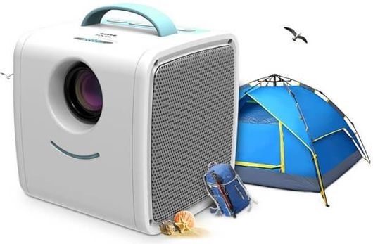 Φορητός Παιδικός Προτζέκτορας Προβολής HD με Stereo Ηχεία (HDMI, AV, USB, SD Card)