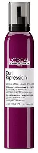 Αφρός Μαλλιών L'Oreal Professionnel Serie Expert Curl Expression 10 σε 1 Mousse​ 250ml