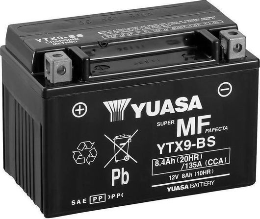 Μπαταρία Μοτοσυκλέτας Yuasa YTX9-BS 8.4Ah