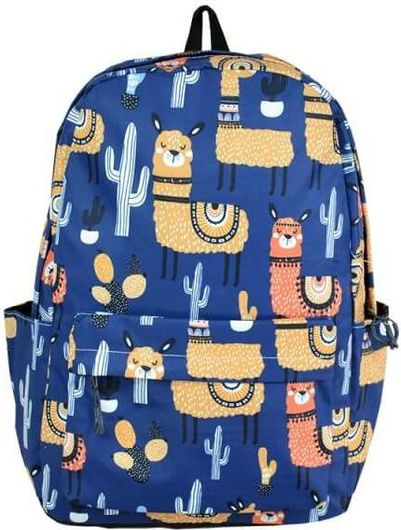 Παιδική Τσάντα Βόλτας Lama 42x29x13cm Μπλε