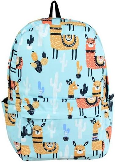 Παιδική Τσάντα Βόλτας Lama 42x29x13cm Σιέλ